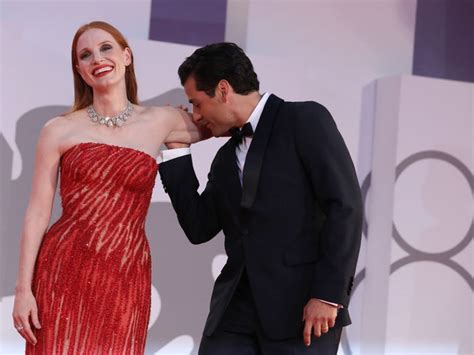 Jessica Chastain Says Oscar Isaac Sang To Her And They Drank Bourbon Before Filming An