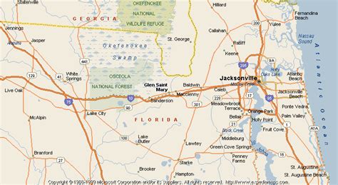 St Mary Florida Map Map Of Western Hemisphere