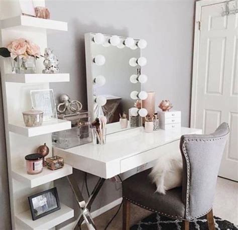 There's room enough for a reading lamp, an alarm clock, small items and your bedtime reading. White laquer desk | Box Room Ideas Ikea | Small Bedroom ...