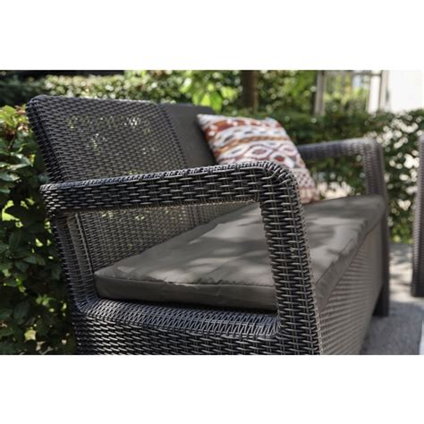 Set Mobilier De Gradina Tarifa Lounge Keter Grafit Mobigarden