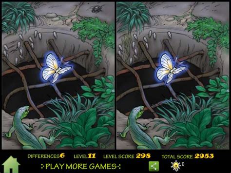 Butterfly Fantasy Hardest Spot The Difference Puzzle