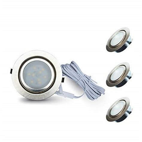 Lampaous Under Cabinet Lighting Dimmable 6w Mini Recessed Downlight