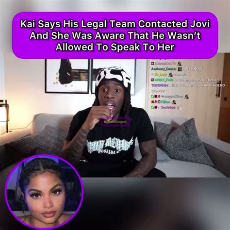 The Info Spot On Twitter Twitch Streamer Kai Cenat Speaks Out After A