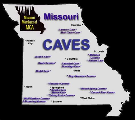 The Cave State Missouri Caves Branson Missouri Vacation Missouri