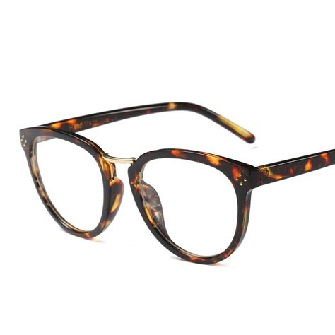 buy luxury brand designer ce elegant round frame eye glasses frame 2666 temple