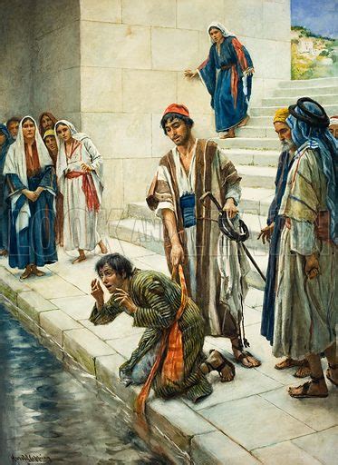 The Blind Man At The Pool Of Siloam A Miracle Historical Articles