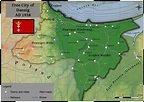 [OC] Free city of Danzig Map [3669 x 2600] | Карты | Historical maps ...