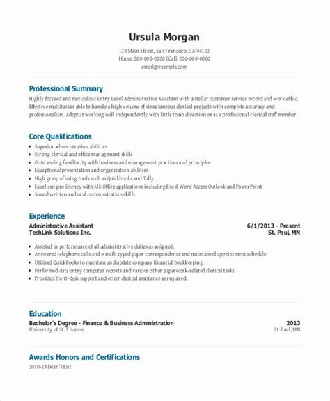 Apply to user experience designer, user interface designer, designer and more! 20 Entry Level Office assistant Resume | Job resume ...
