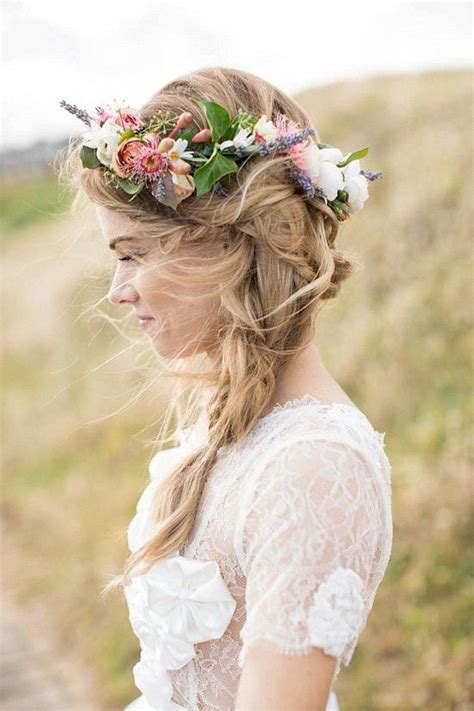 Boho Pins Top 10 Pins Of The Week From Pinterest Boho Bridal Hair Boho Wedding Blog Novia