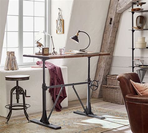 Below is the list of components used in the. Pittsburgh Crank Sit-Stand Desk | Pottery Barn CA