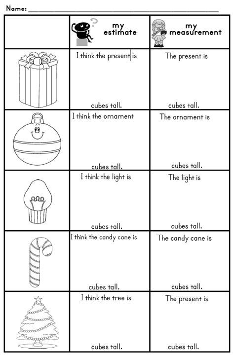 11 Kindergarten Measurement Worksheets Free Printable Free Pdf At