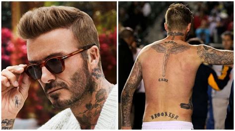 Have A Look At David Beckhams Tattoo Trip What His Intricate Tattoos