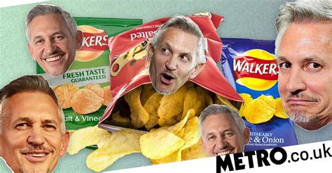 Gary Lineker Signs Three Year Deal With Walkers Crisps For £1 2m Metro News