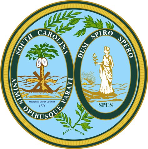 South Carolina State Seal Png And Svg Vector Freebie Supply