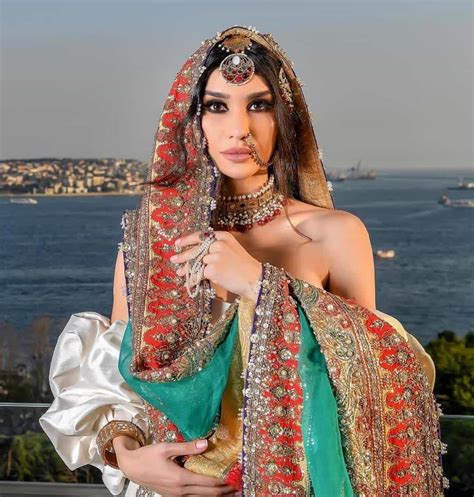 Beautiful Photoshoot Of Turkish Actress Burcu Kıratlı Aka Gokce Hatun For Designer Ali Xeeshan