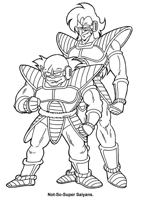 Coloring Page Dragon Ball Z Coloring Pages 54
