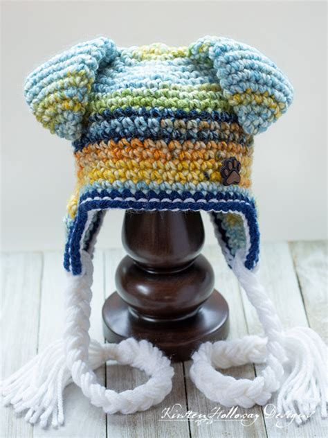 Crochet Dog Ears For Hat Sleath Wittentiou