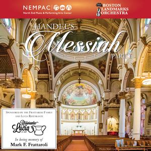 Messiah explores the lines among religion, faith and politics. NEMPAC & Boston Landmarks Orchestra Co-Present Handel's ...
