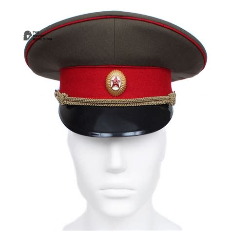 Soviet Army Officer Visor Cap Of Russian Infantry Troops M69 Ussr Hat