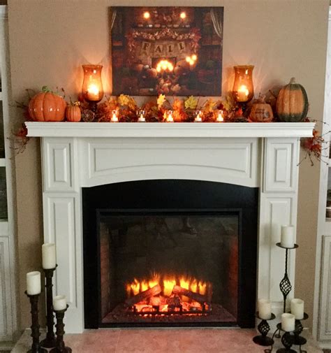 Pin By Karen Finn On Ideas For The House Fall Fireplace Decor Fall