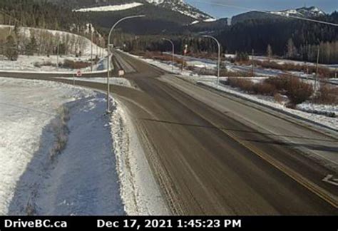 Friday Highways Report For The East Kootenay Columbia Valley