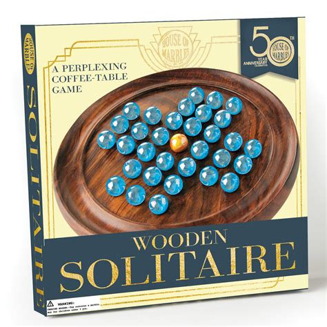 Standard Marble Solitaire House Of Marbles