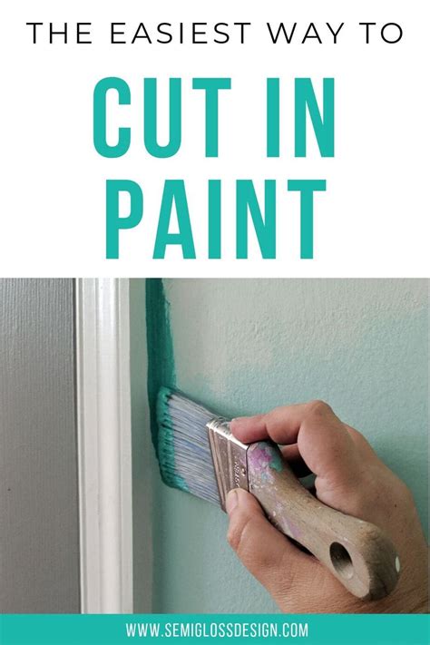 The Best Paint Brush For Cutting In Around Edges Semigloss Design