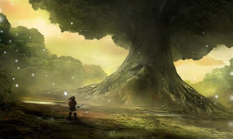 Download Tree Warrior Link The Legend Of Zelda Video Game The Legend Of