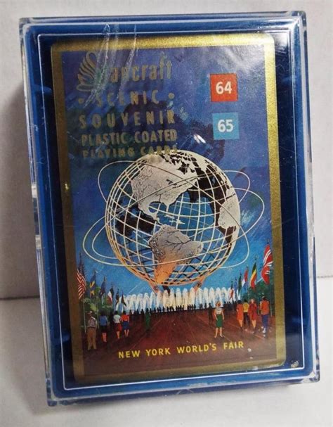 This is what all real workers want to use for a long time. 1964 1965 New York World's Fair Playing Card Deck w Case and SPC Tax Stamp | Playing card deck ...