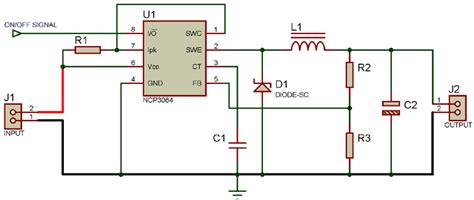 Lm2596 Dc Dc Buck Converter Circuit Diagram