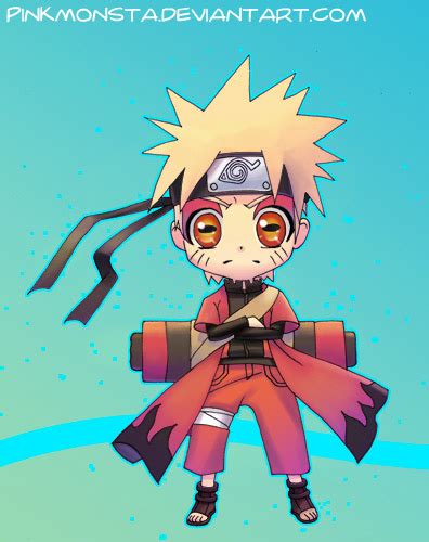 Chibi Naruto By Pinkmonsta On Deviantart