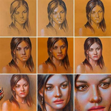Colored Pencil Drawing Techniques Creating Emotional Portraits On