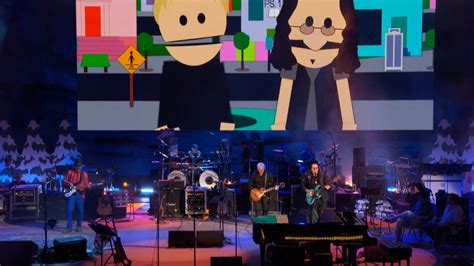 South Park 25th Anniversary Concert Photos Geddy Lee And Alex Lifeson