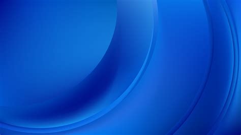 Blue Curve Background