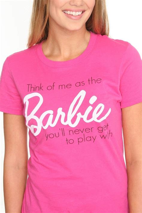 Barbie Think Of Me Girls T Shirt Plus Size Girls Tshirts Barbie