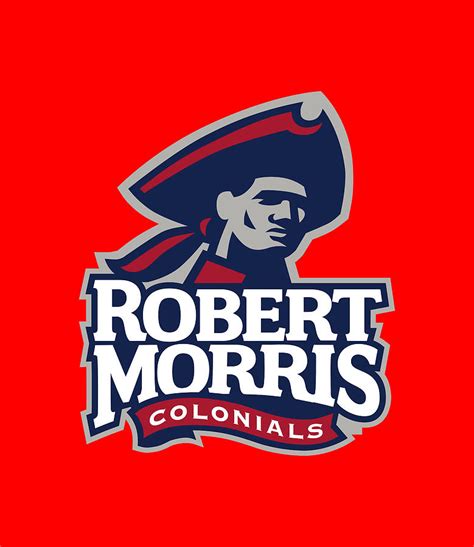 Robert Morris Colonials Logo Digital Art By Red Veles