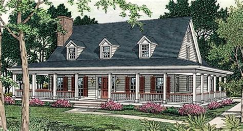 Country Home With Wrap Around Porch 6221v Architectural Designs