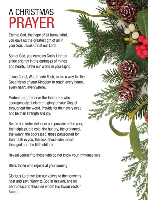 Christmas Prayer Lord God Pinterest Amen Bible And Holidays