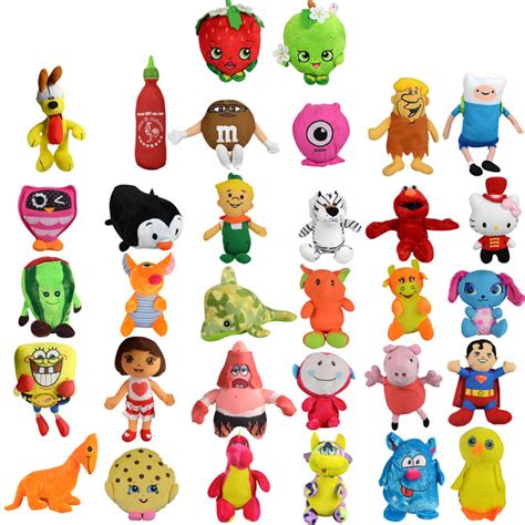 Buy Small Plush Stuffed Toy Mix 50 Licensed Vending Machine Supplies For Sale