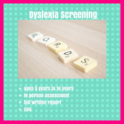 Dyslexia Screening Manchester Full Written Reports