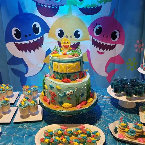 Inspiration 26 Baby Shark Birthday Party Decorations