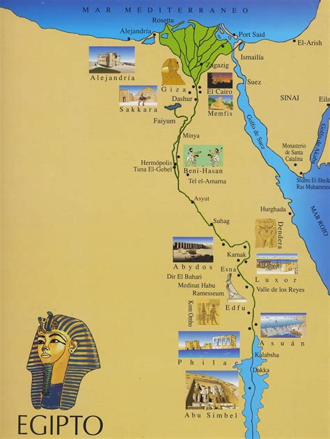Clases De Ciencias Sociales Mapas Del Antiguo Egipto