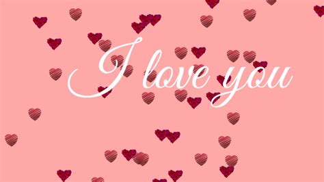 I Love You Message In A Heart Image Free Stock Photo Public Domain