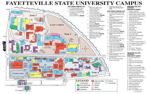 Fayetteville State University Campus Map Africa Map