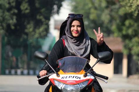 This Hijab Clad Delhi Super Biker Is Leaving Gender Stereotypes In The Dust