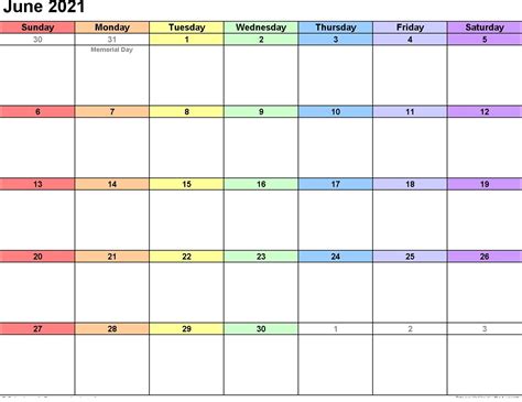 Print Calendar Microsoft Word Ten Free Printable Calendar 2021 2022