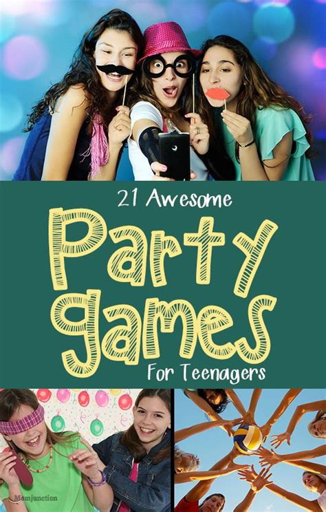 21 Fun Party Games For Teenagers Artofit