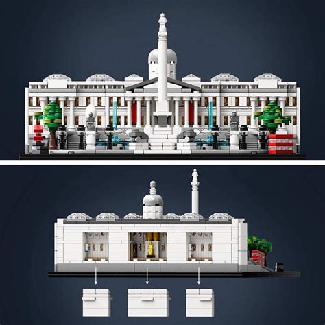 Lego Architecture Trafalgar Square Building Set With London Landmark