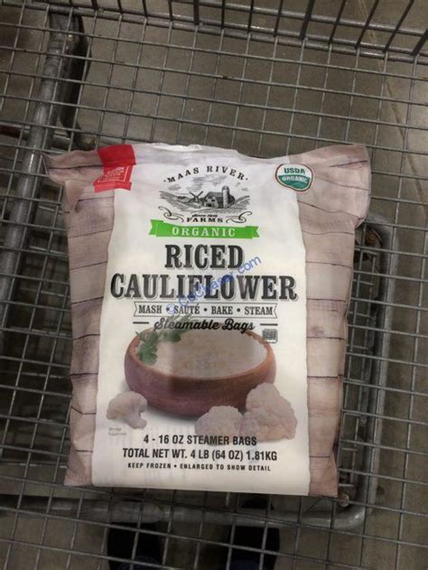Learn to make riced cauliflower the easy way with frozen, defrosted cauliflower. February 2019 - CostcoChaser