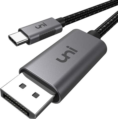 Uni Cable Usb C A Displayport 4k60hz Cable Tipo C A Displayport